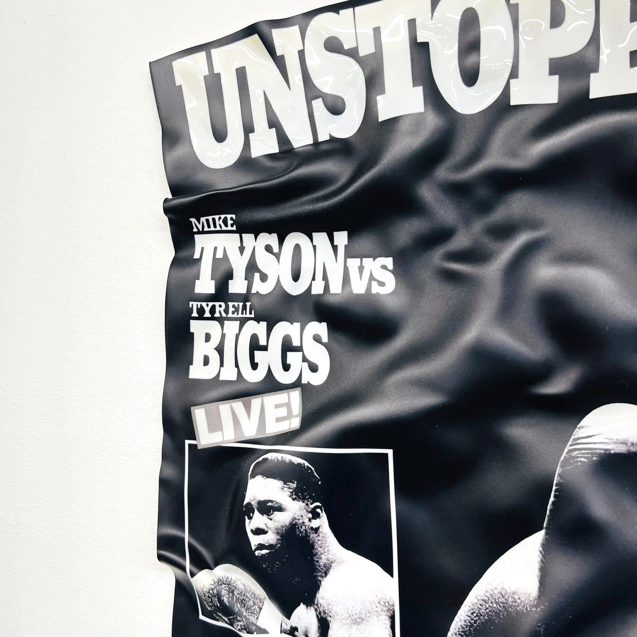 Tableau froissé - Magasine Tyson - Luxartis