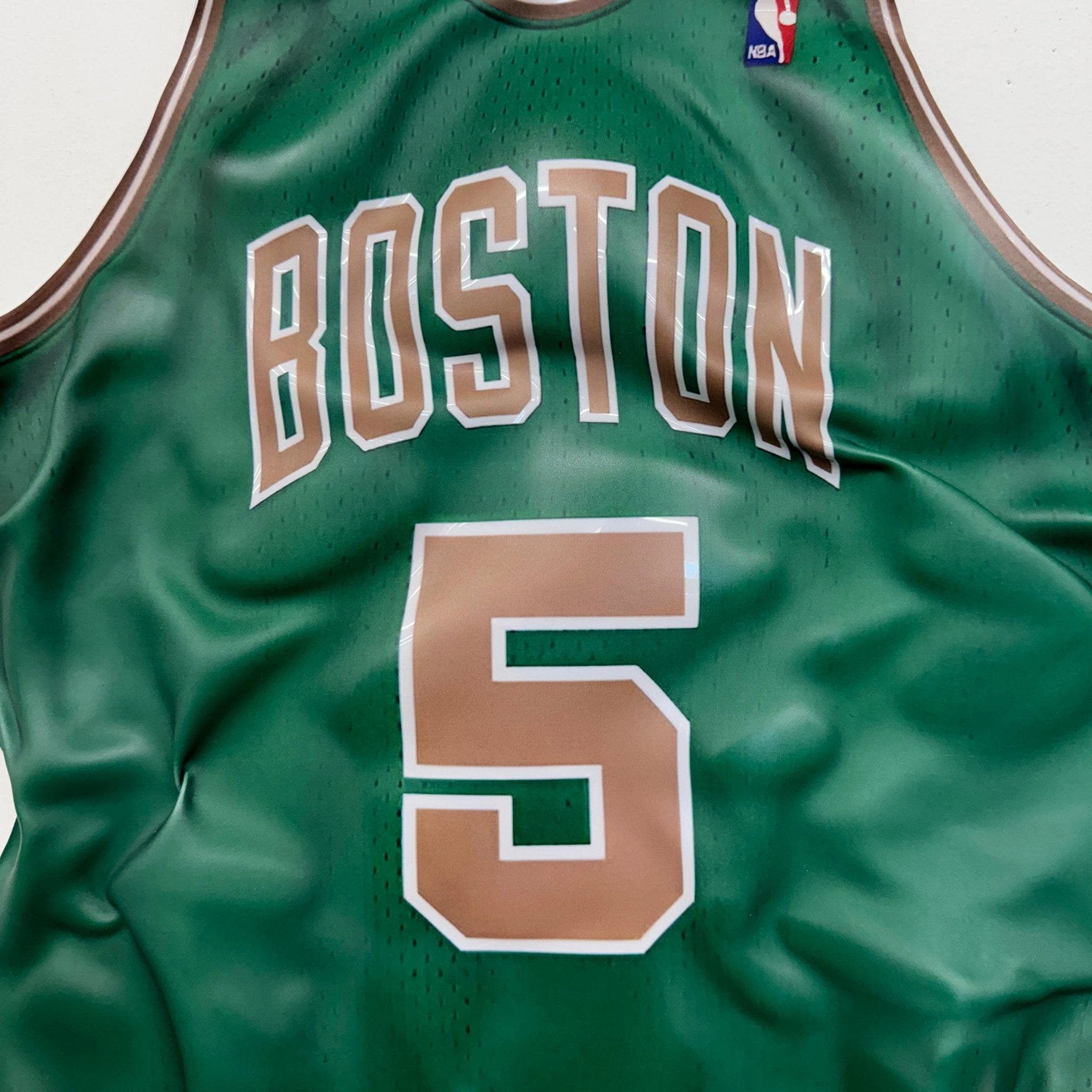 Tableau froissé - Maillot NBA "Boston 5" - Luxartis