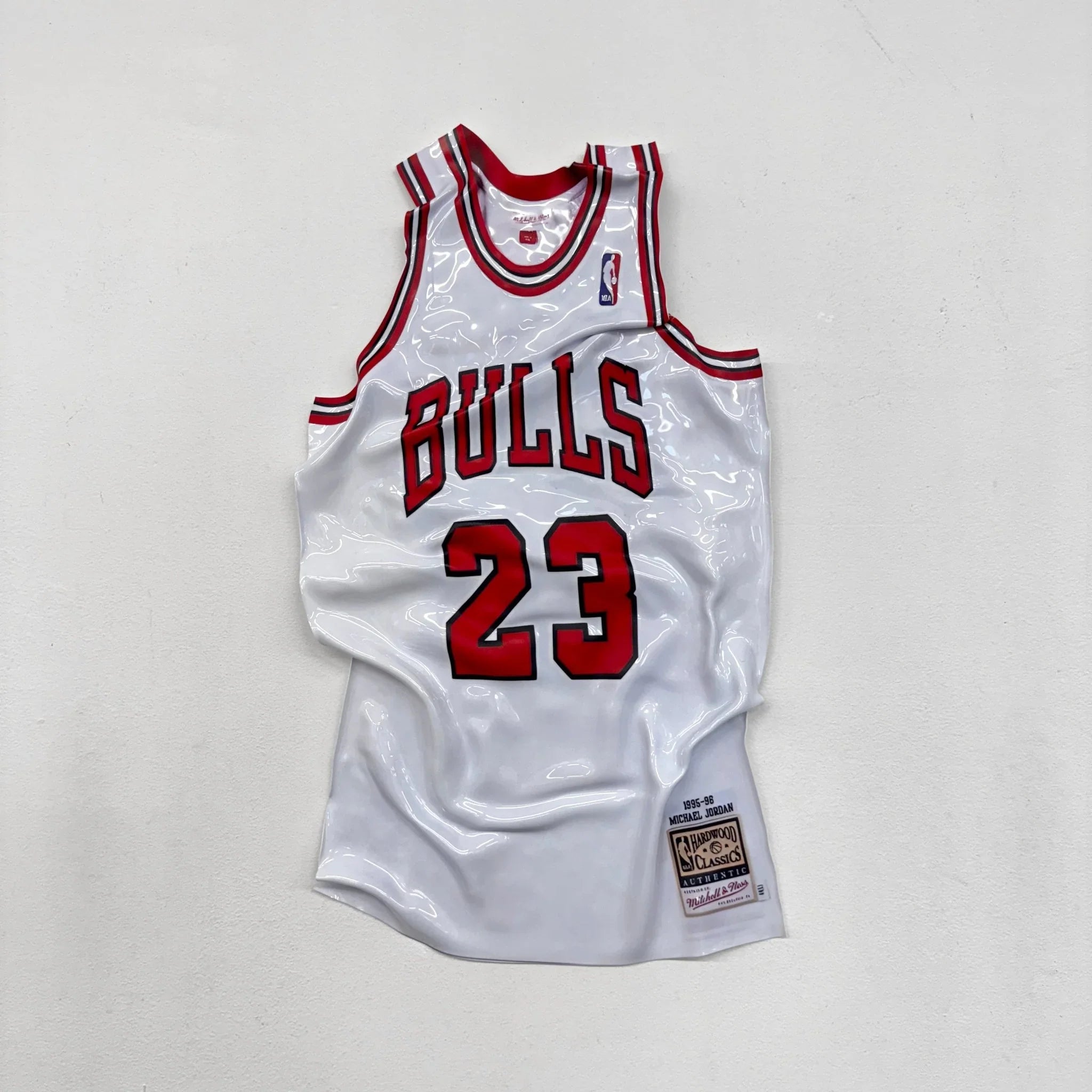 Tableau froissé - Maillot NBA "Bulls 23" - Luxartis