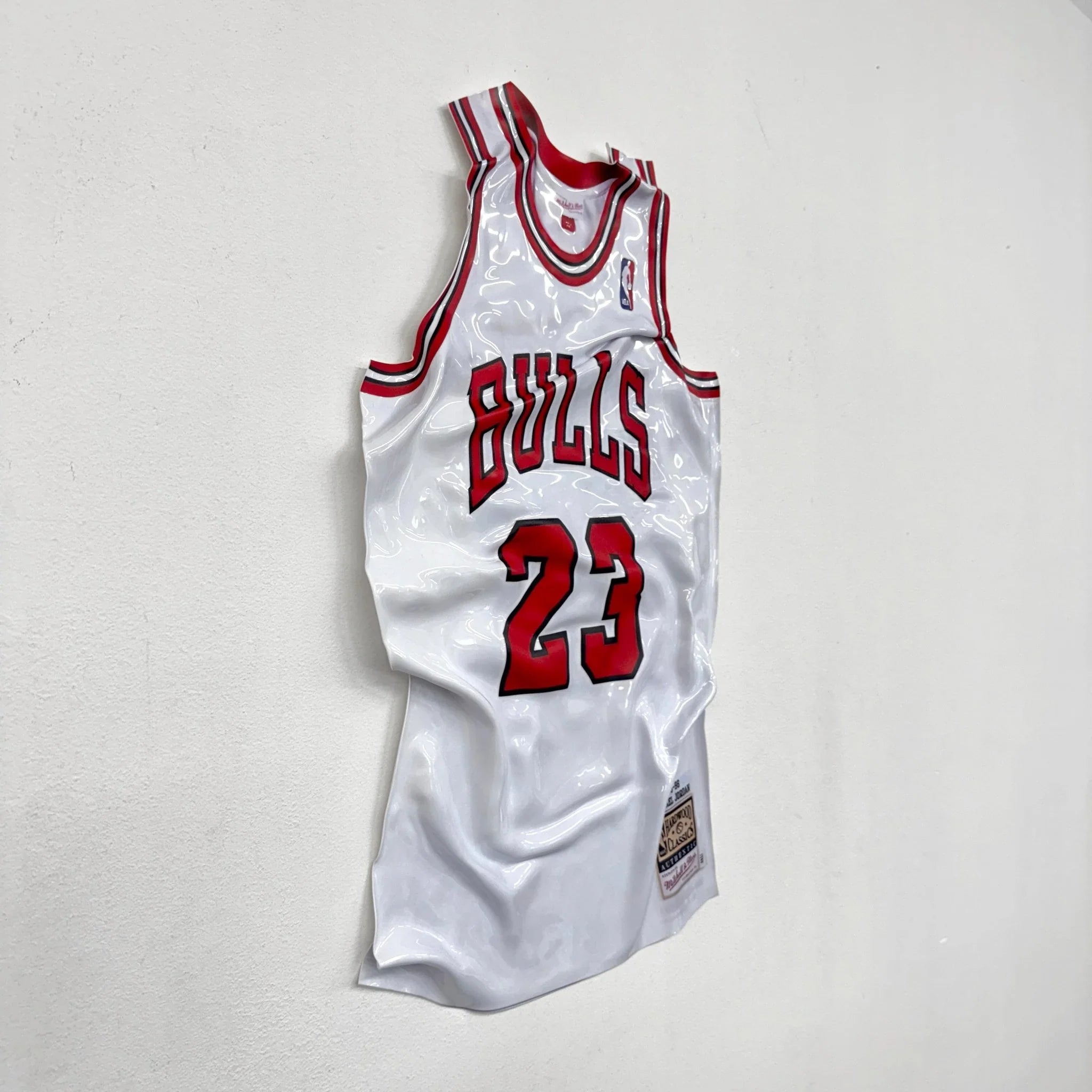 Tableau froissé - Maillot NBA "Bulls 23" - Luxartis
