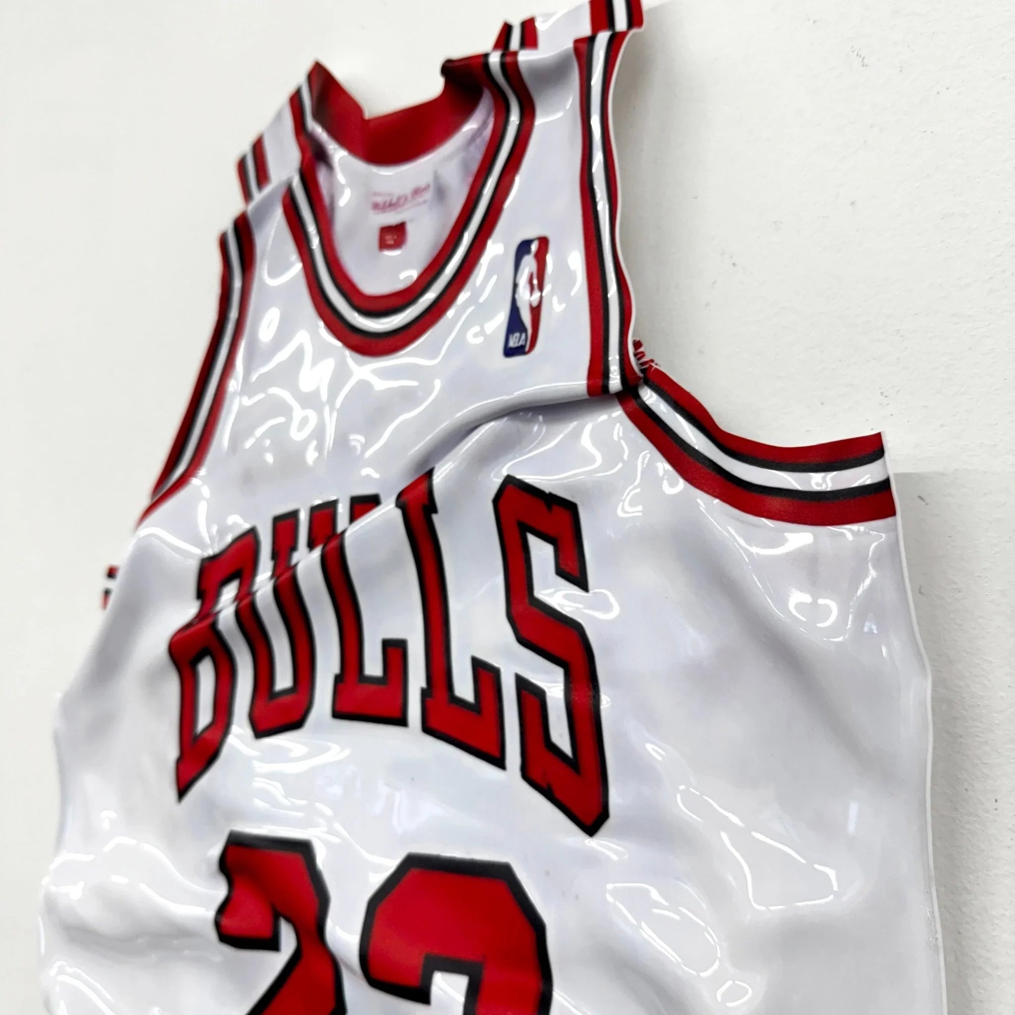 Tableau froissé - Maillot NBA "Bulls 23" - Luxartis