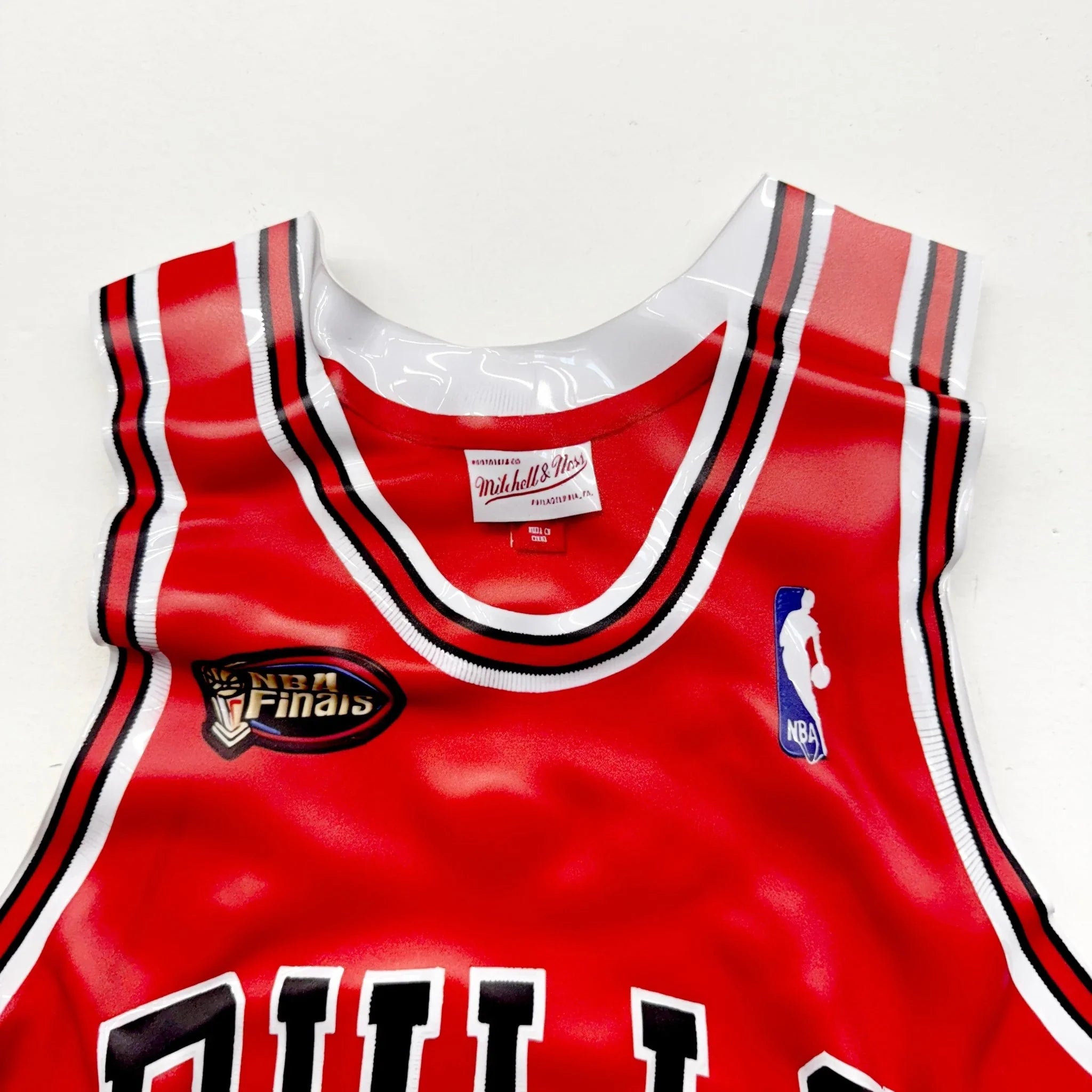 Tableau froissé - Maillot NBA "Bulls Rouge 23" - Luxartis