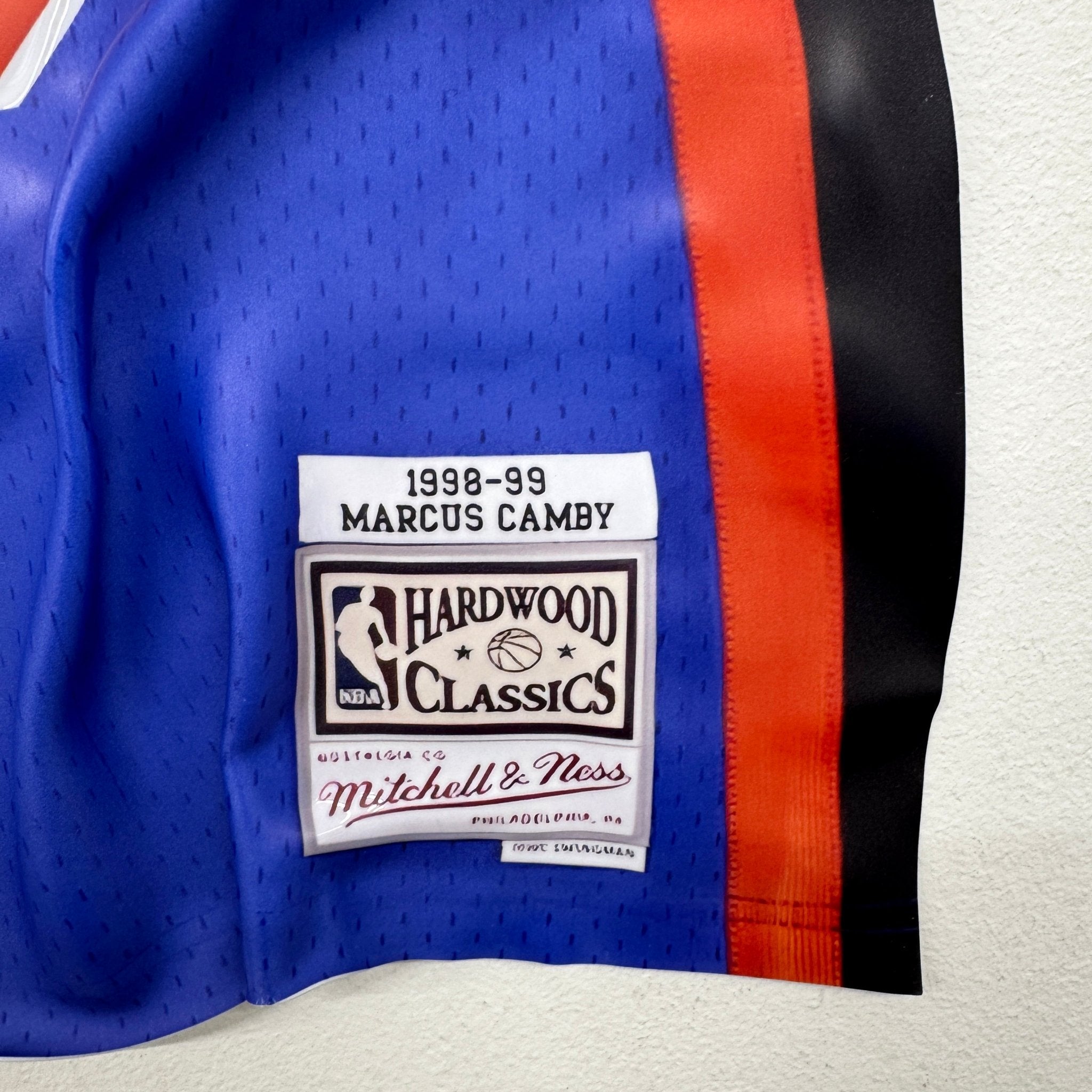 Tableau froissé - Maillot NBA "New York 23" - Luxartis