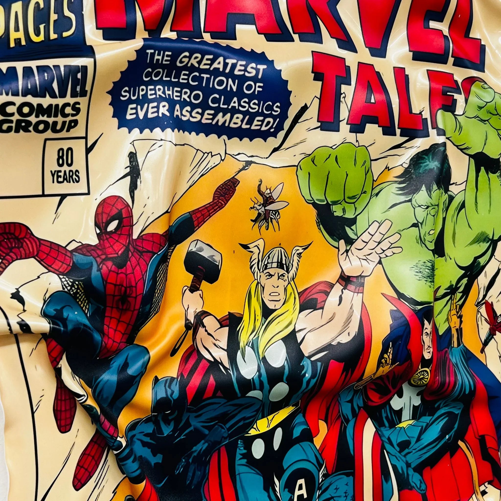 Tableau froissé - Marvel Cover - Luxartis