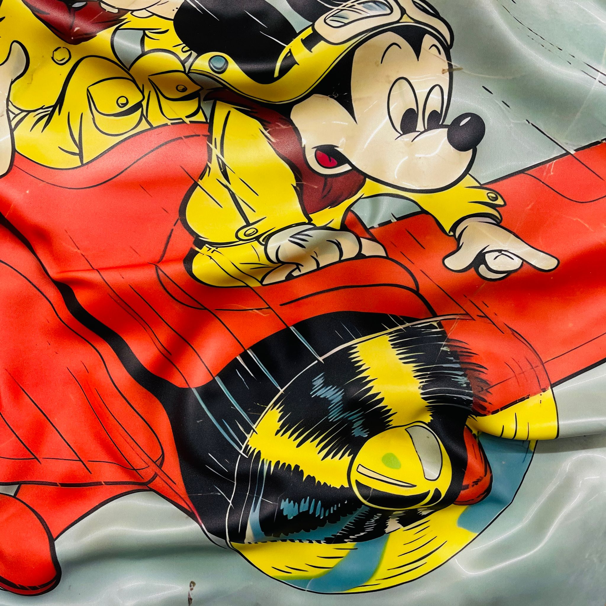 Tableau froissé - Mickey Mouse - Luxartis