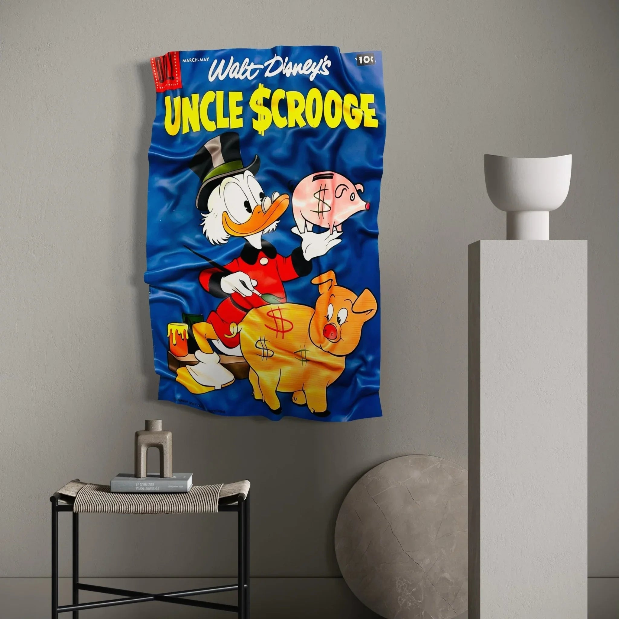 Tableau froissé - Oncle Picsou - Luxartis