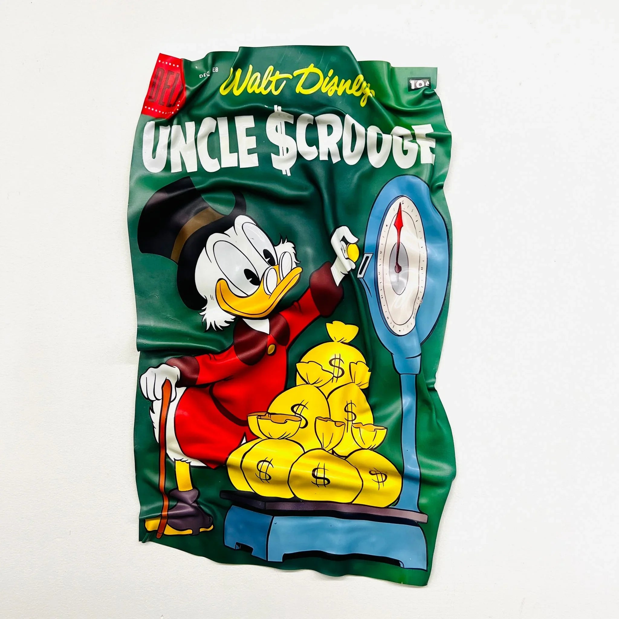 Tableau froissé - Picsou - Luxartis