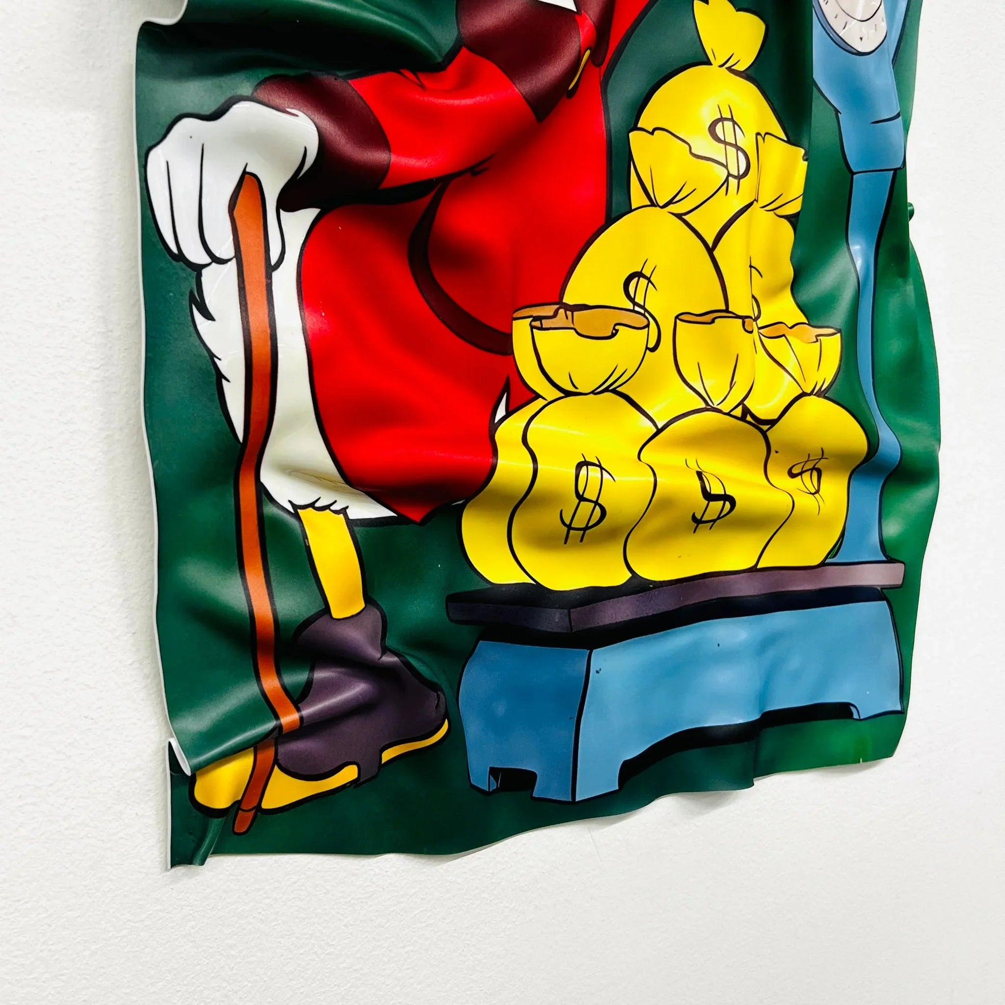 Tableau froissé - Picsou - Luxartis