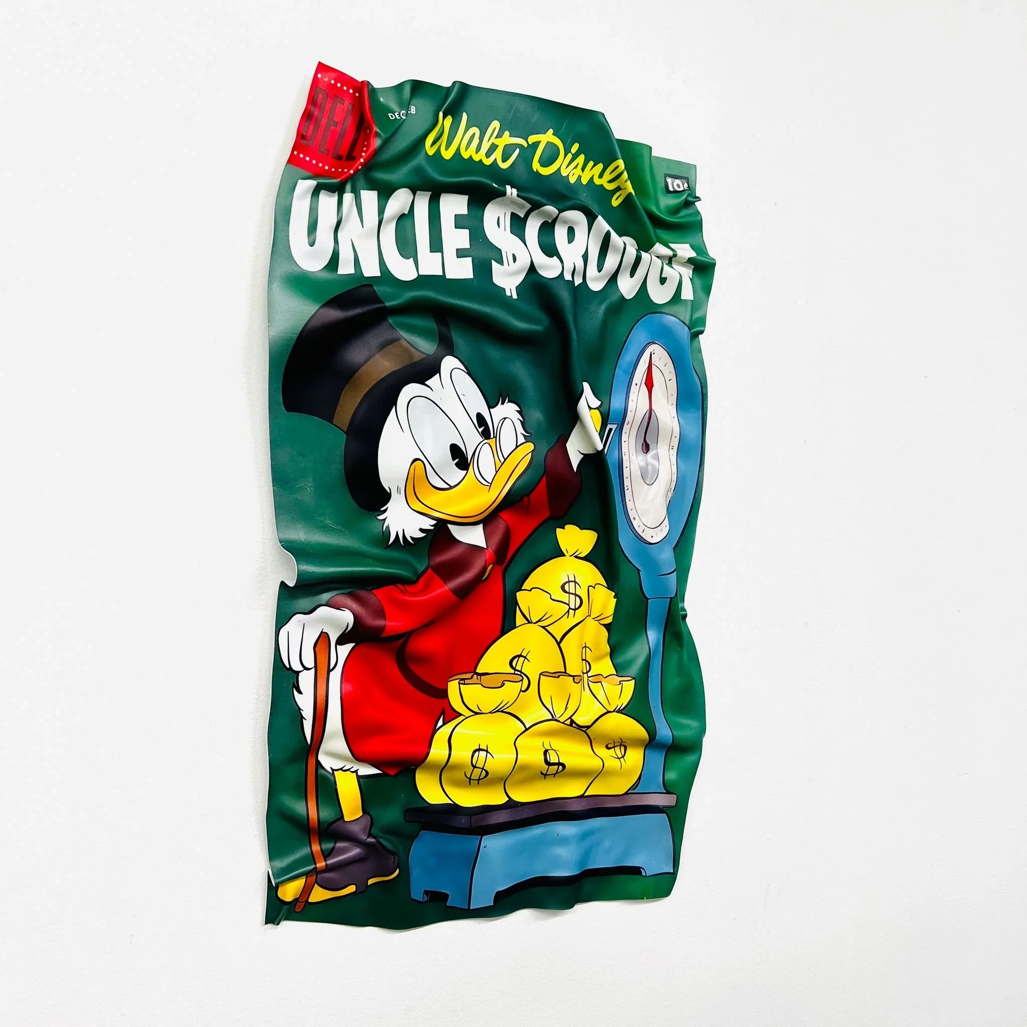 Tableau froissé - Picsou - Luxartis