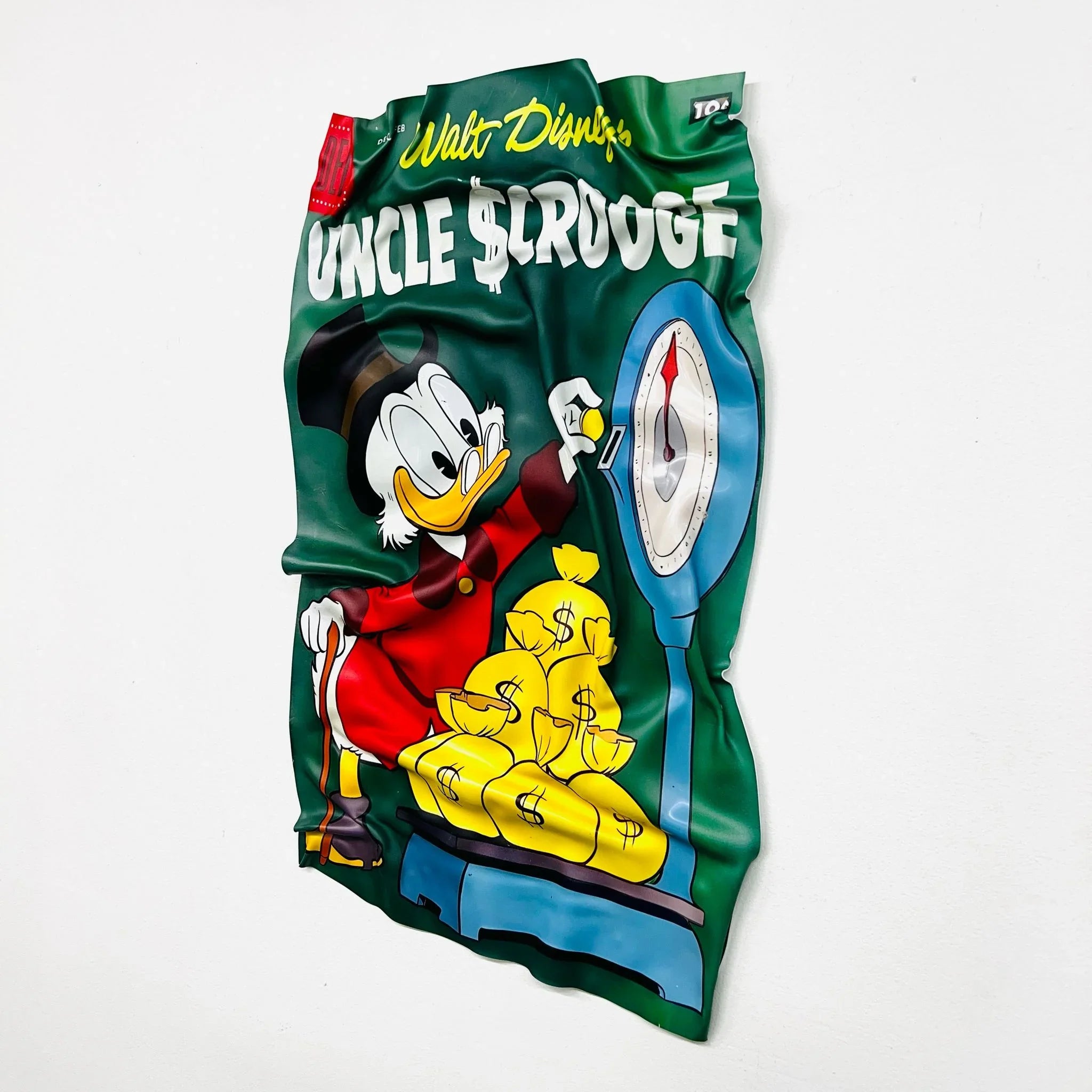 Tableau froissé - Picsou - Luxartis