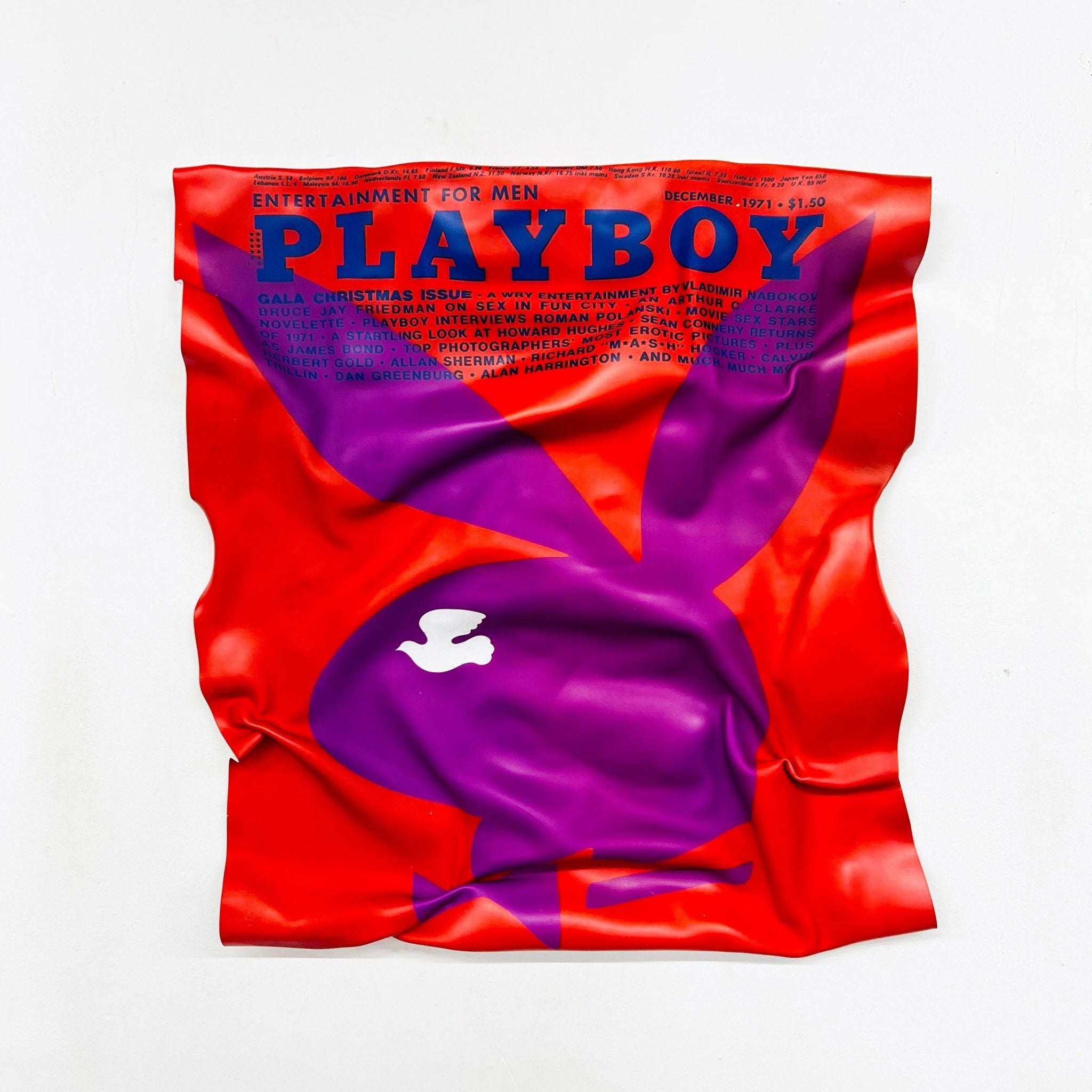 Tableau froissé - Playboy 1971 - Luxartis