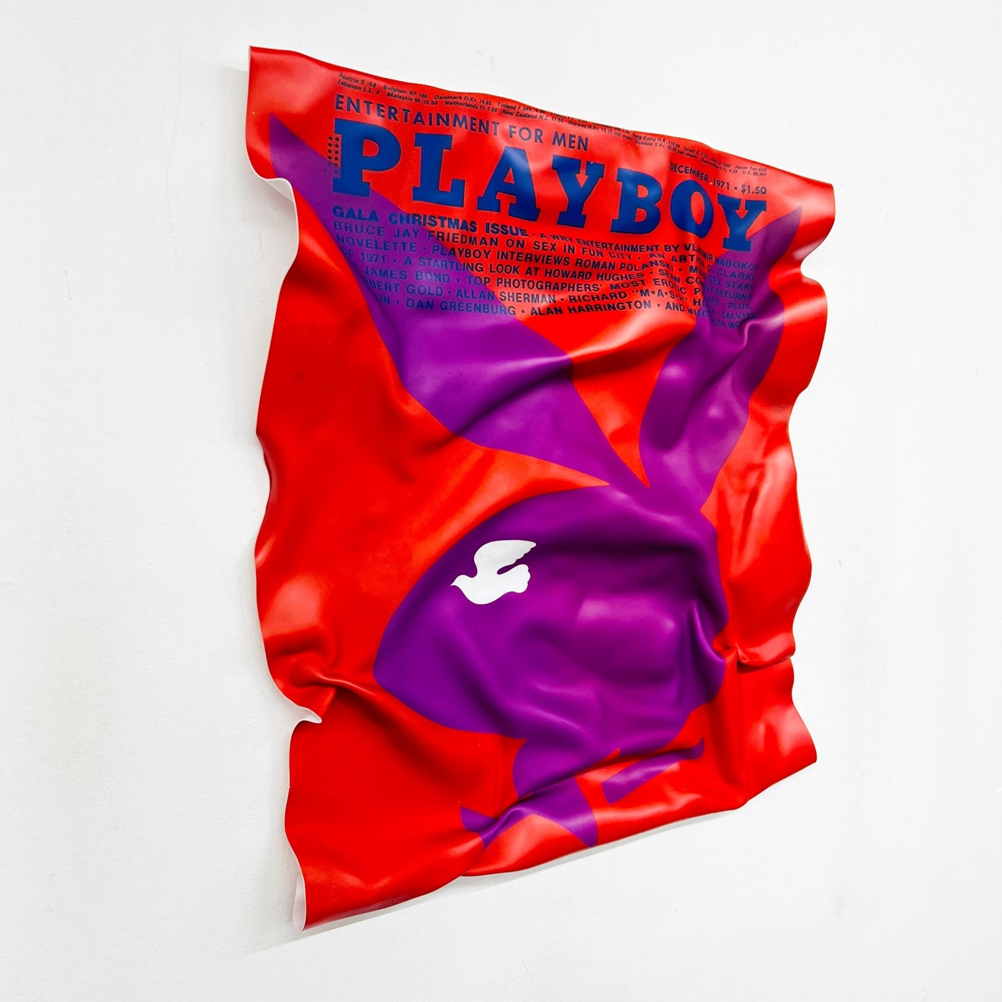 Tableau froissé - Playboy 1971 - Luxartis