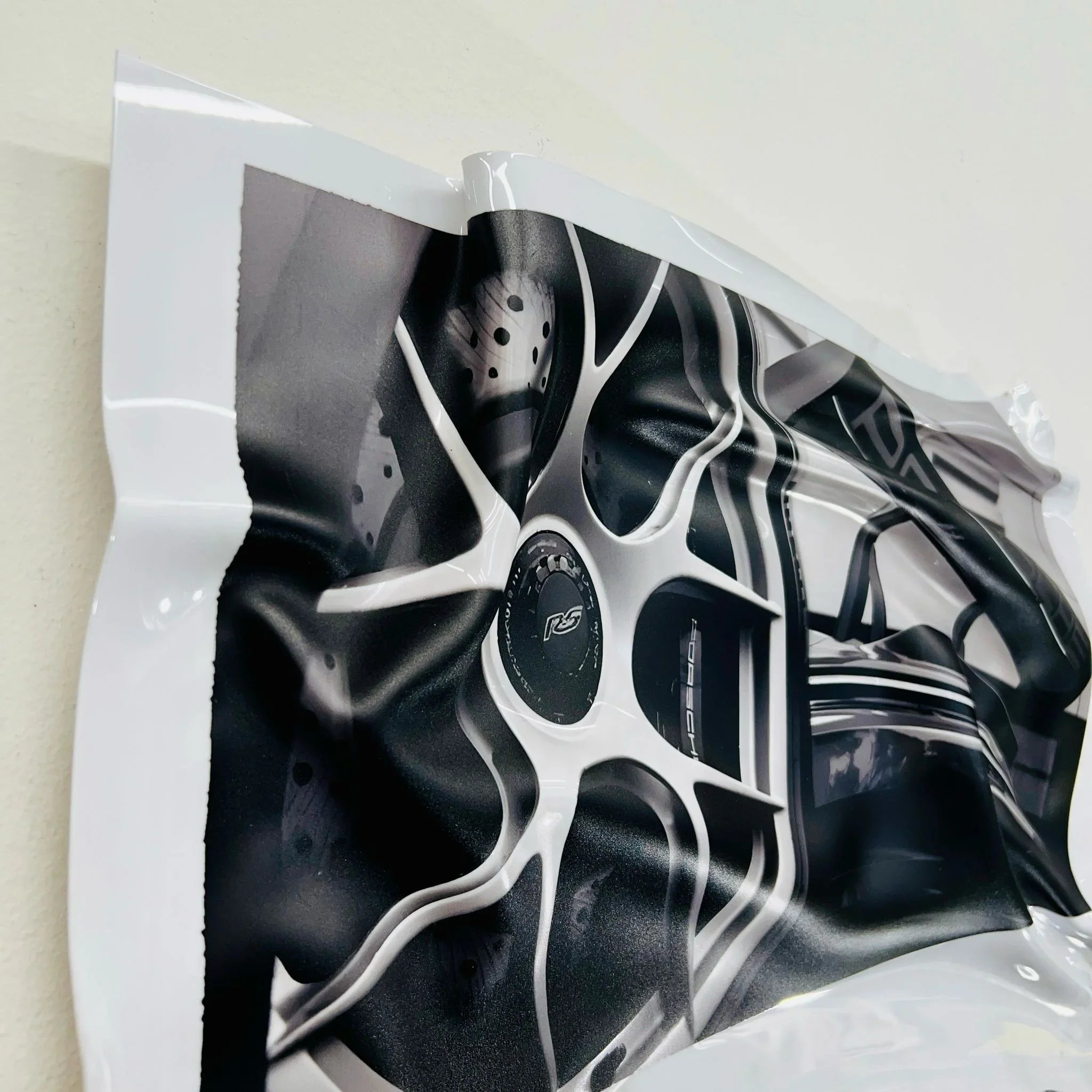 Tableau froissé - Porsche 911 GT3 RS - Luxartis