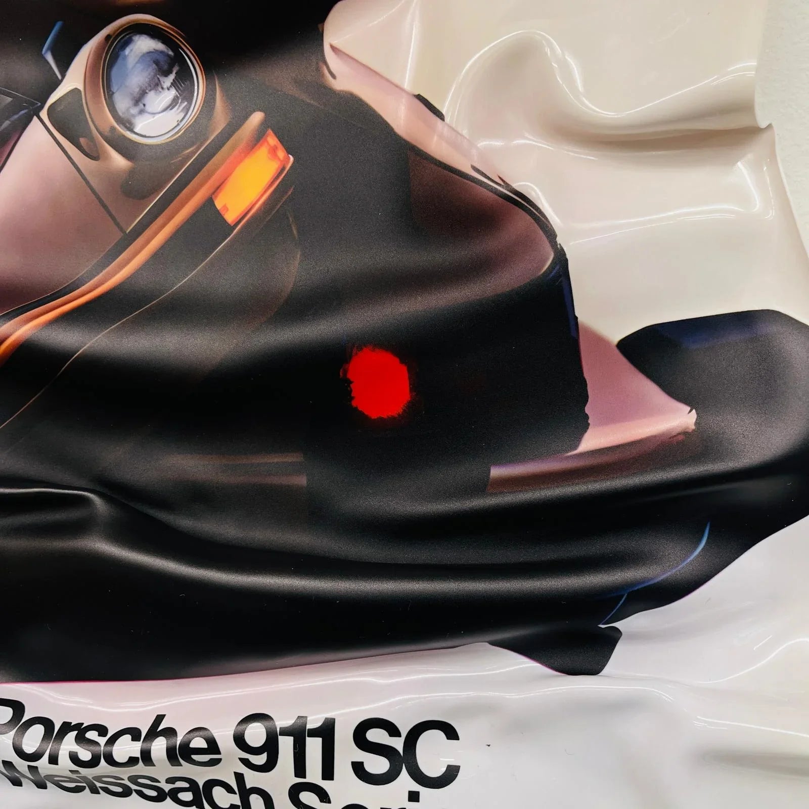 Tableau froissé - Porsche 911 SC - Luxartis