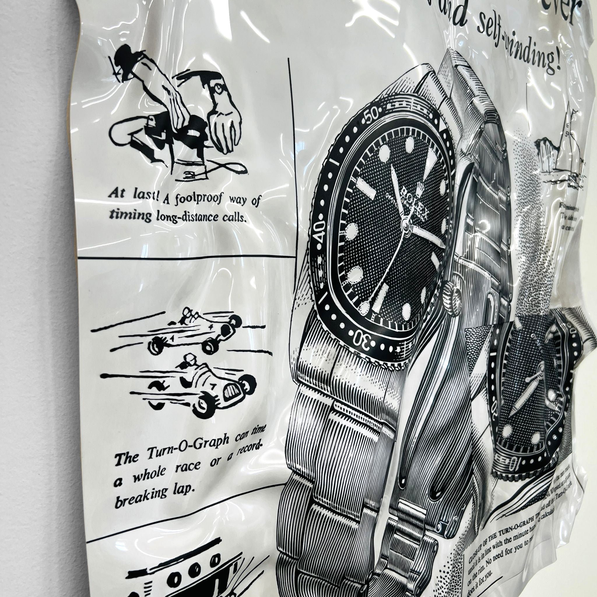 Tableau froissé - Rolex - Luxartis