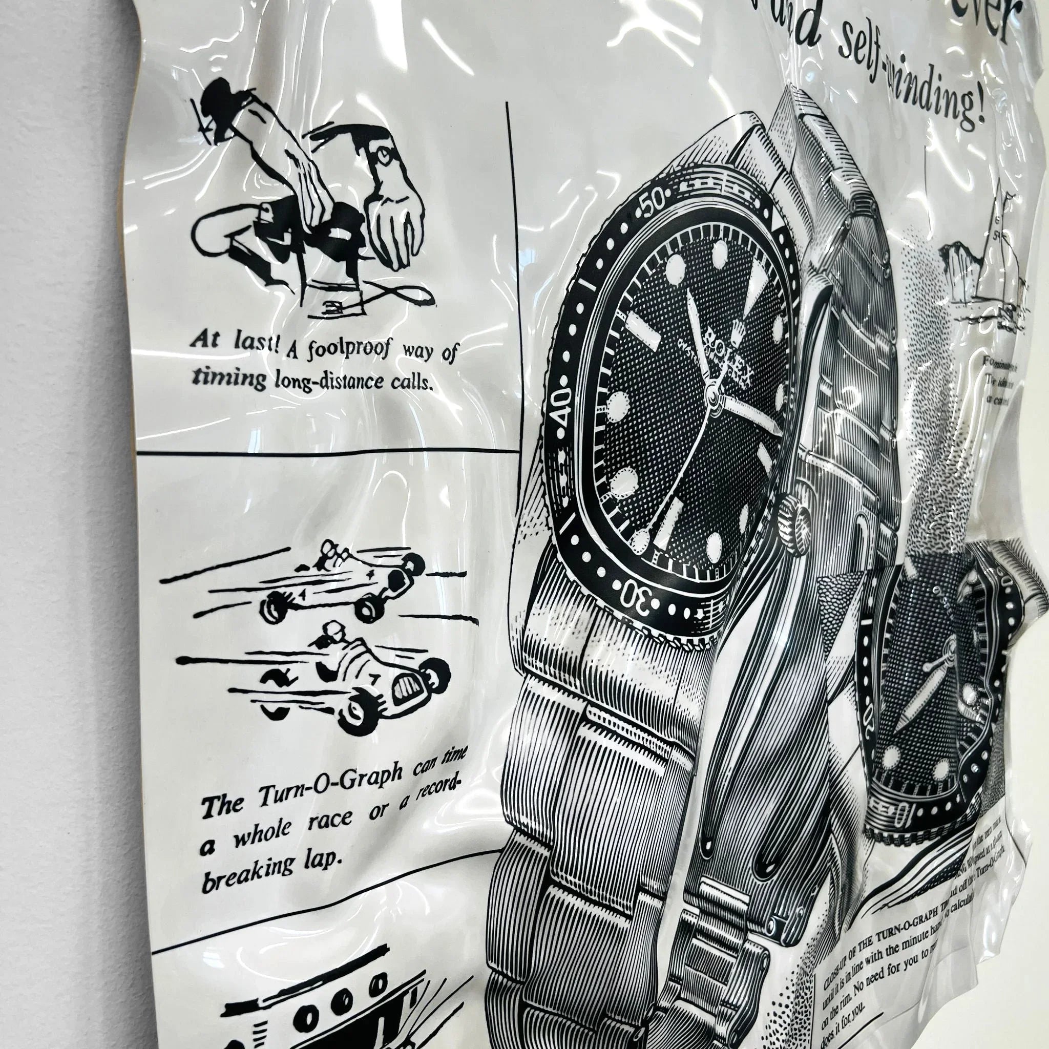 Tableau froissé - Rolex - Luxartis