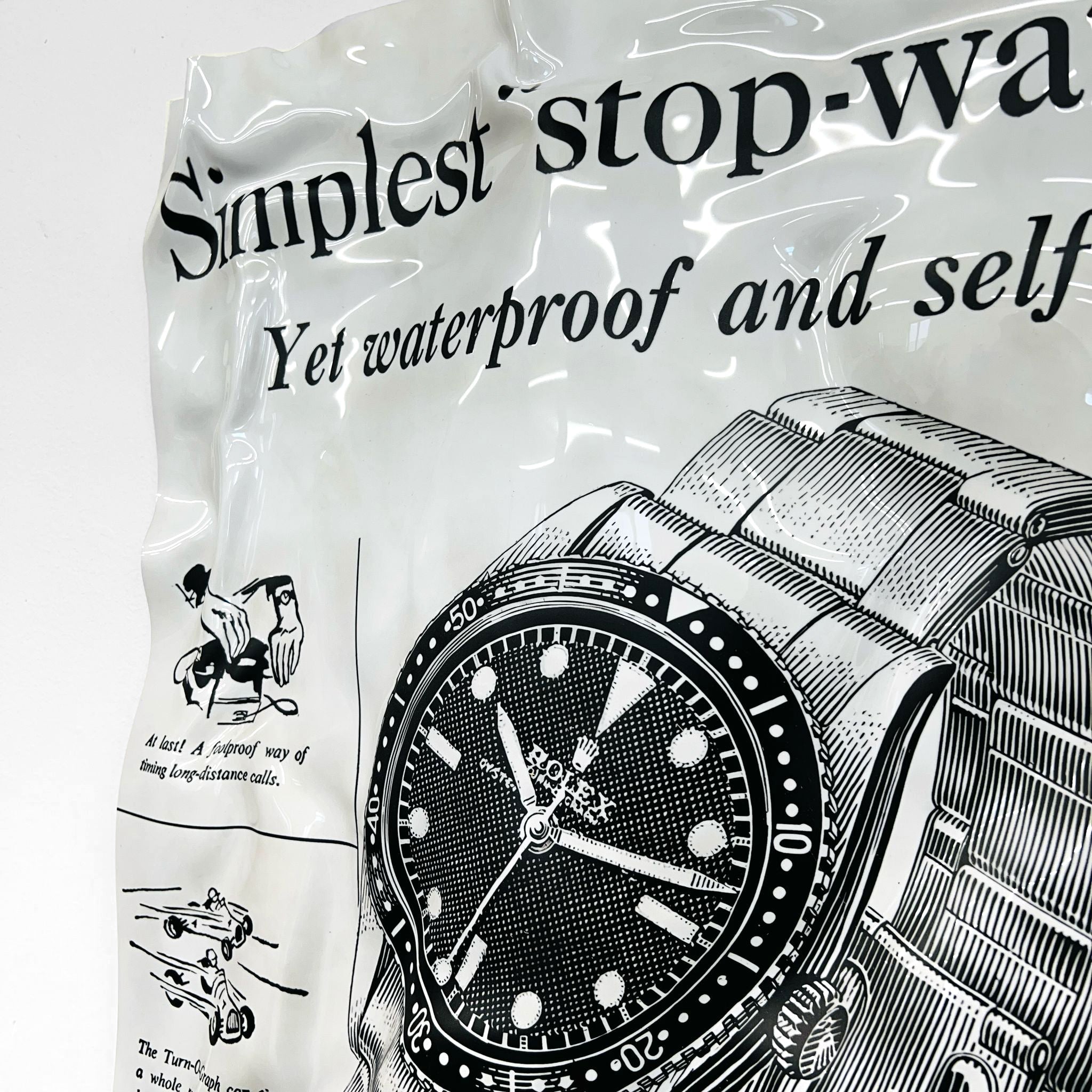 Tableau froissé - Rolex - Luxartis