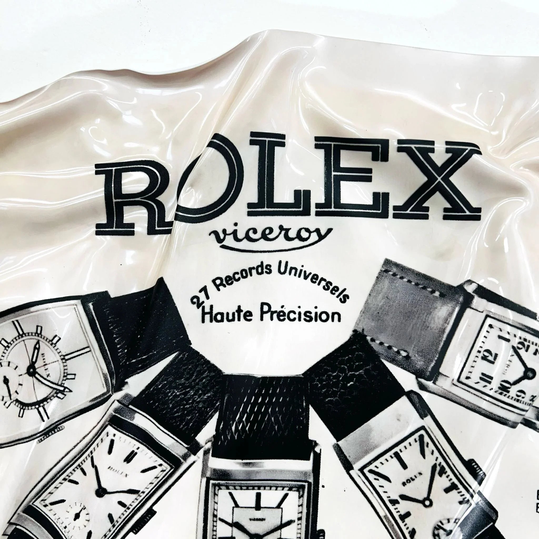 Tableau froissé - Rolex Old Pub - Luxartis