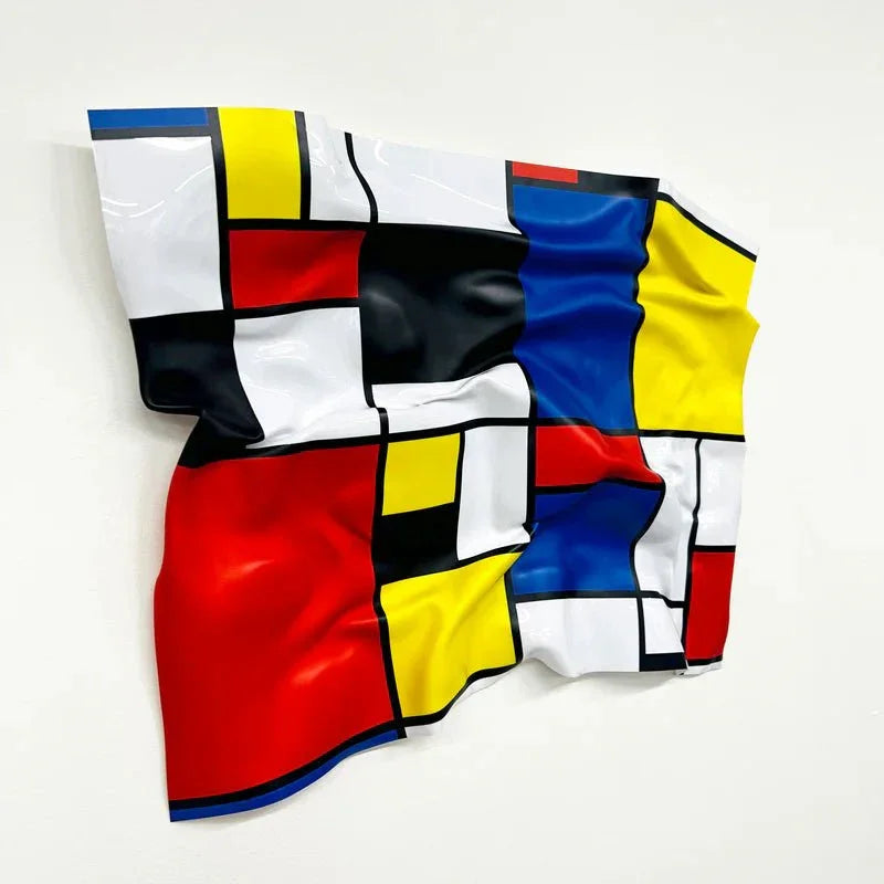 Tableau froissé - Sculpture Murale - Luxartis