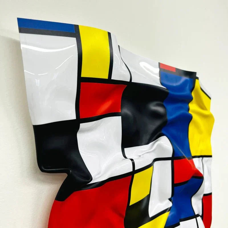 Tableau froissé - Sculpture Murale - Luxartis