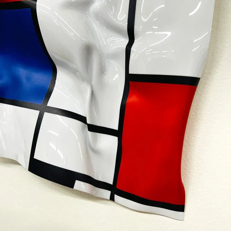 Tableau froissé - Sculpture Murale - Luxartis