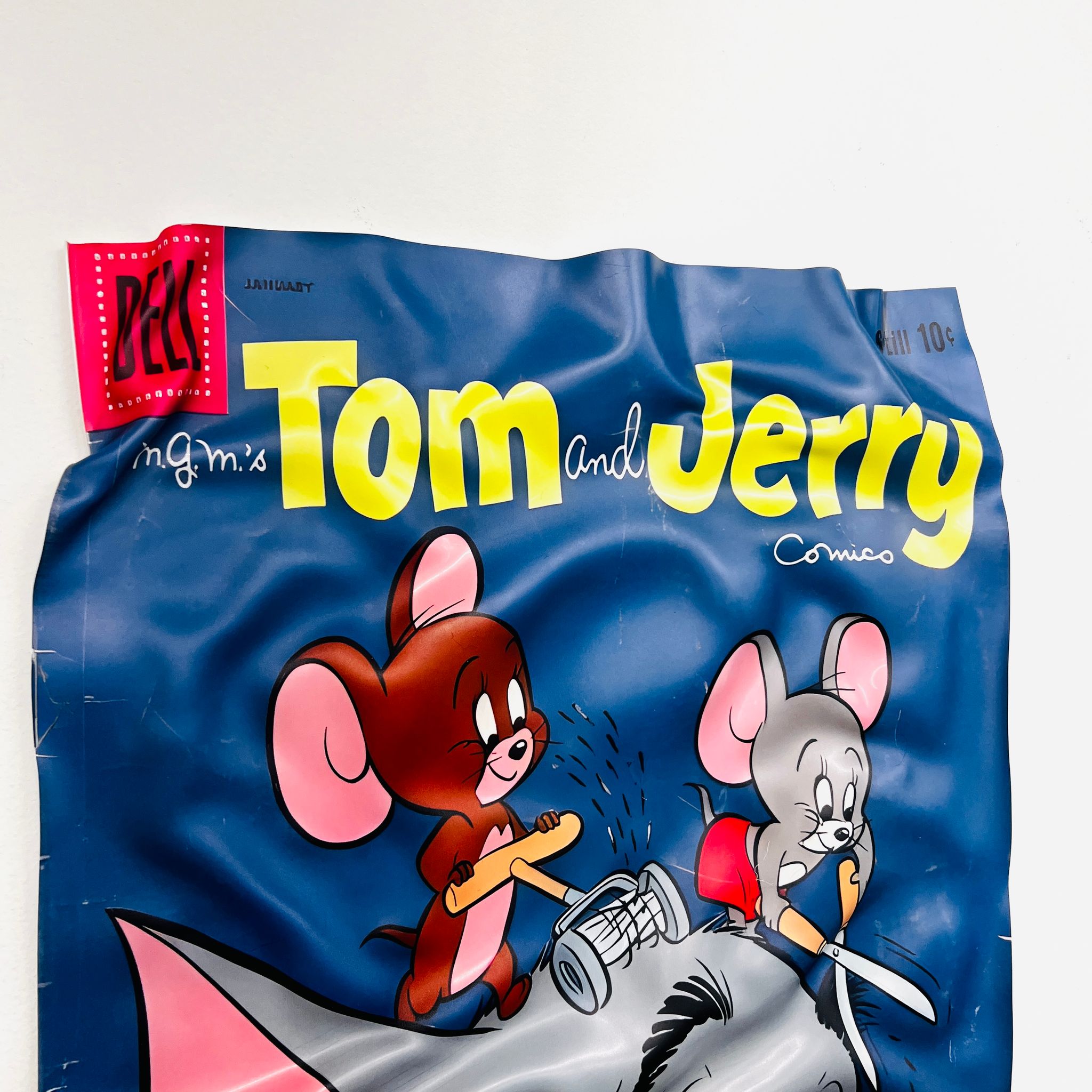 Tableau froissé - Tom & Jerry - Luxartis