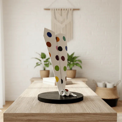 Decorative Airplane Sculpture Damien Hirst – Modern Sculpture AVA