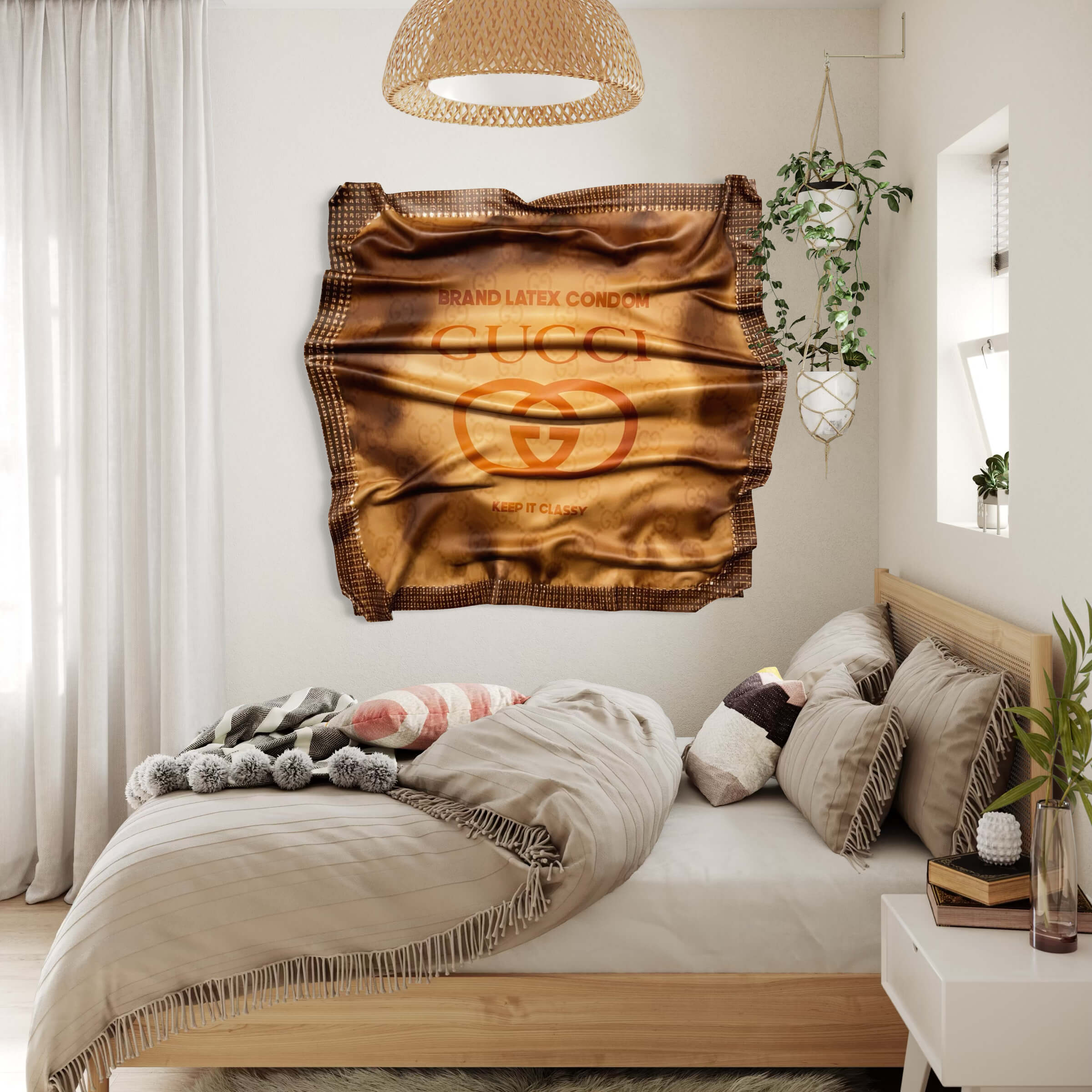 Tableau froissé – Gucci Keep It Classy