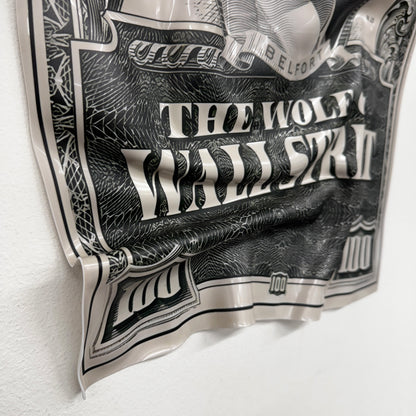 Crumpled Painting - 100 Dollar Bill