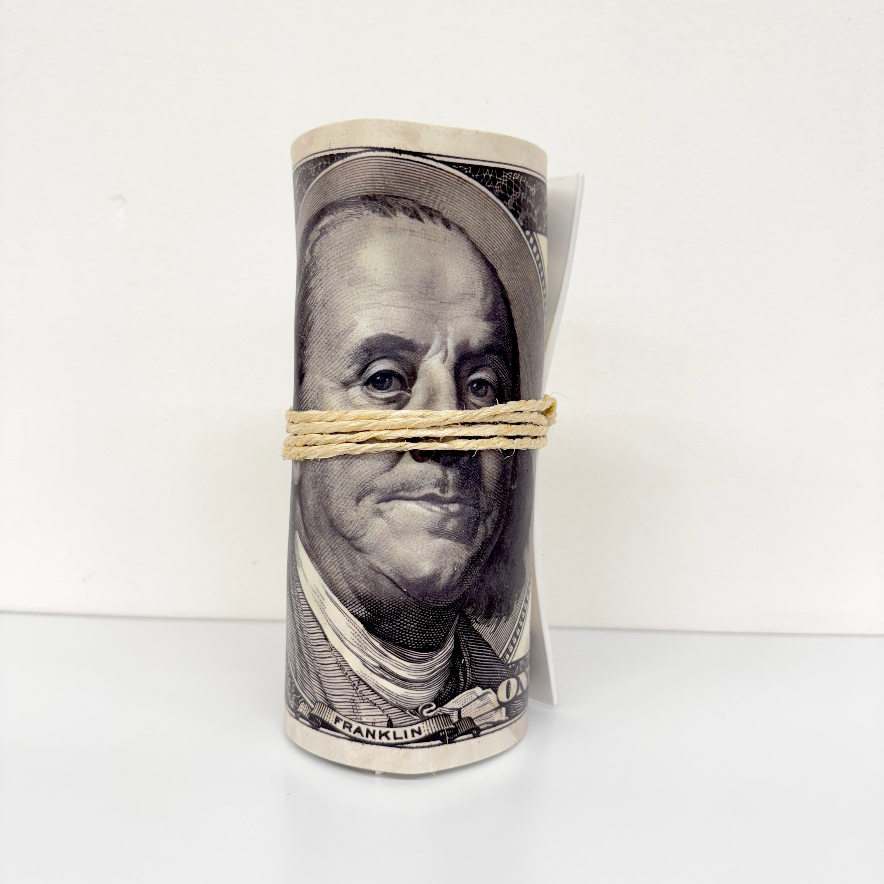 Crumpled Sculpture - $100 Dollar