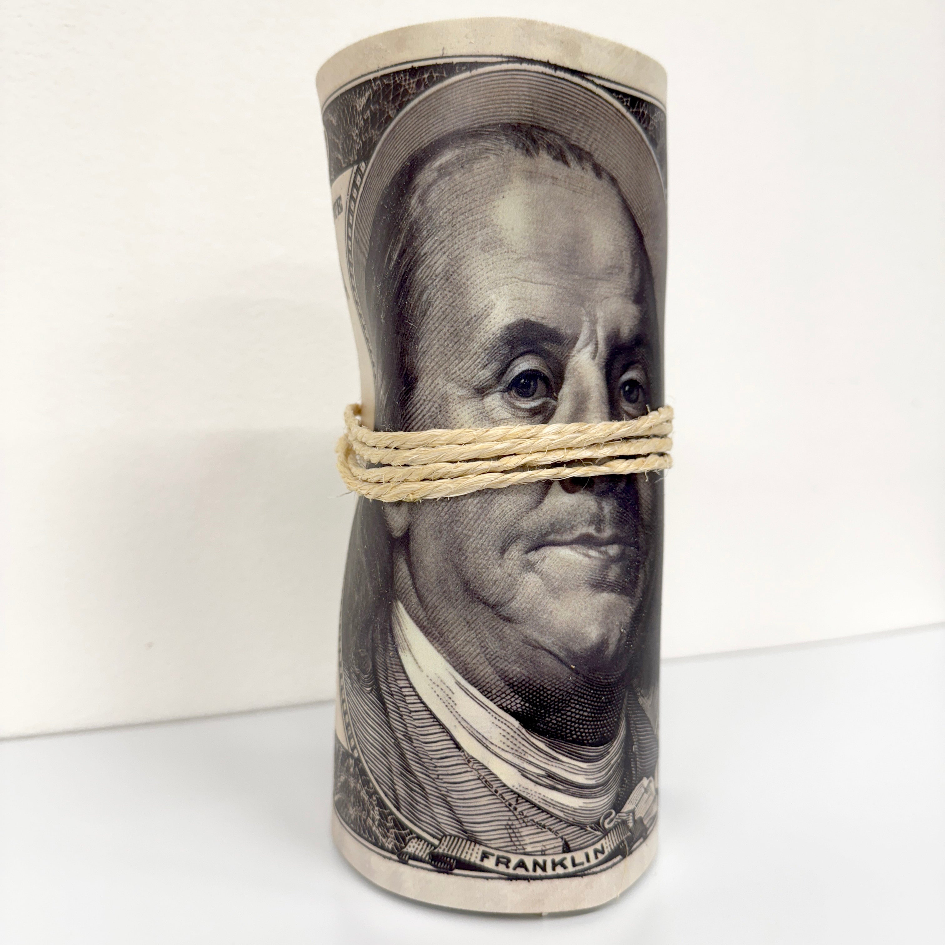 Crumpled Sculpture - $100 Dollar