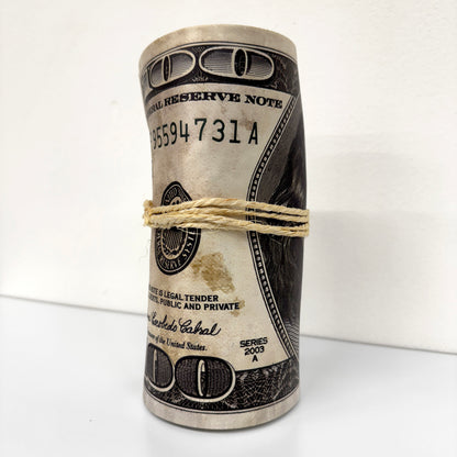 Crumpled Sculpture - $100 Dollar
