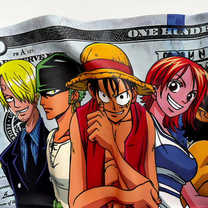 Sculpture froissé - One Piece "Dollar Art"