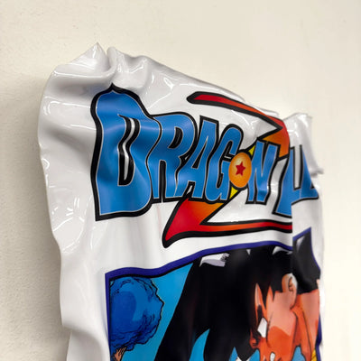 Tableau Déco Dragon Ball Z "Goku vs Freezer" - Tableau froissé
