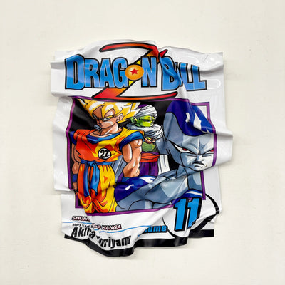 Tableau Déco Dragon Ball Z "Super Saiyan Power" - Tableau froissé