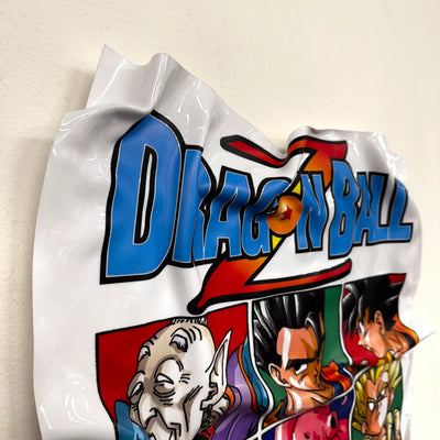 Tableau Déco Dragon Ball Z "Saga Boo" - Tableau froissé