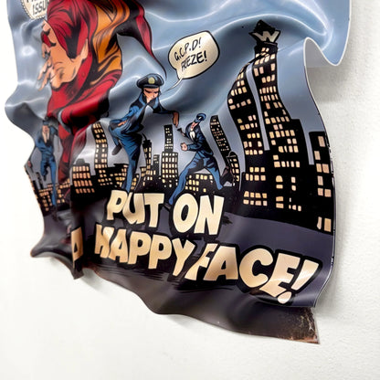 Crumpled Table – Joker "Put on a Happy Face"