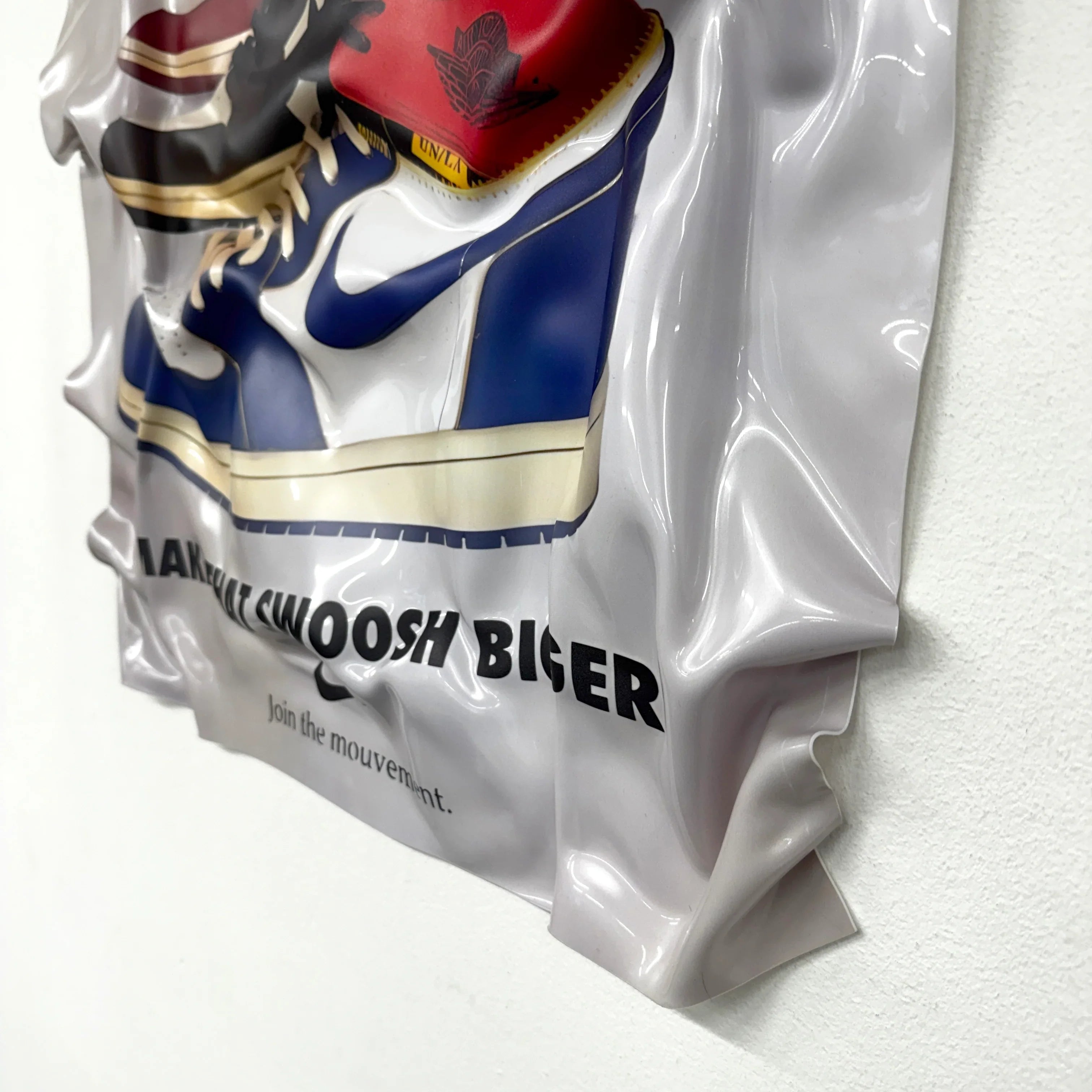 Crumpled Table – Nike "Fuck Stripes"