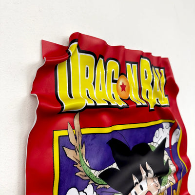 Tableau Déco Dragon Ball "Volume 1" - Tableau froissé