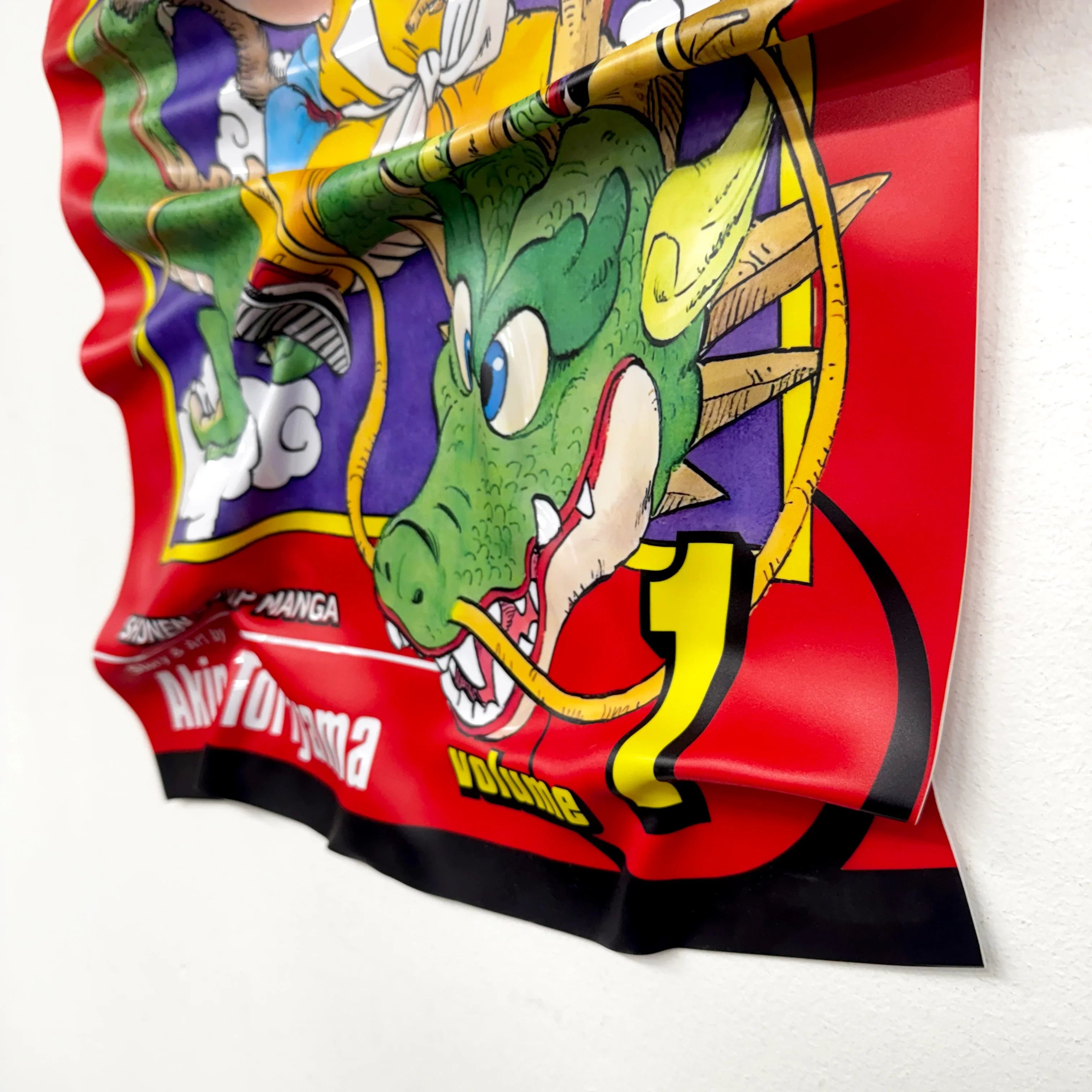 Crumpled poster – Dragon Ball "Volume 1"