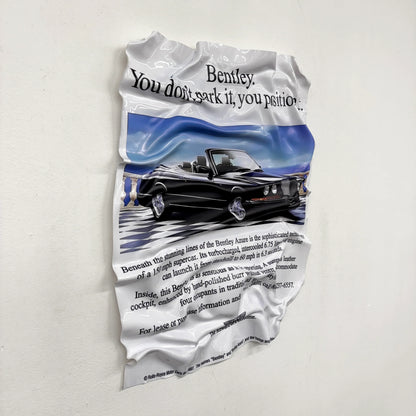 Crumpled Table – Bentley "Azure Classic"