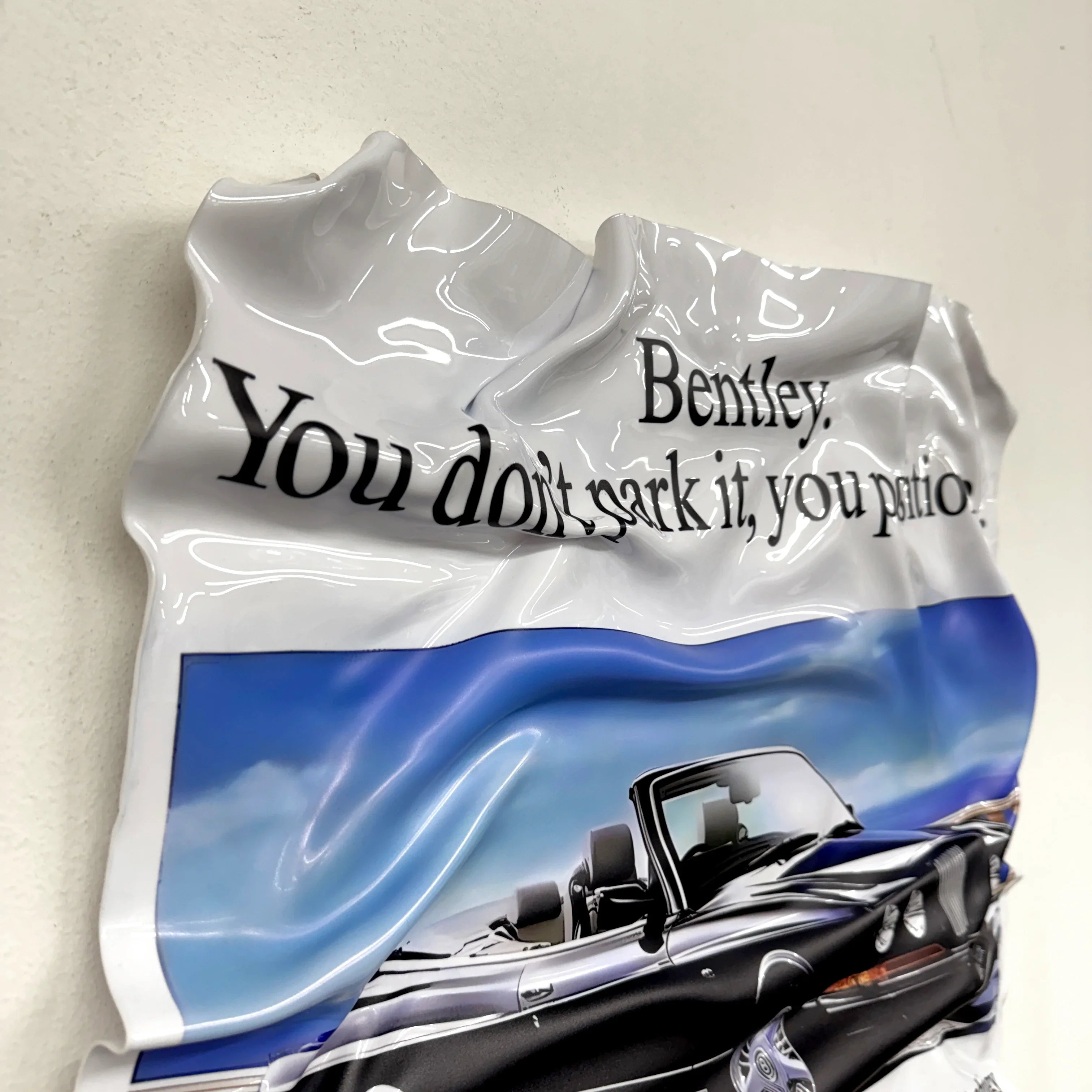 Crumpled Table – Bentley "Azure Classic"