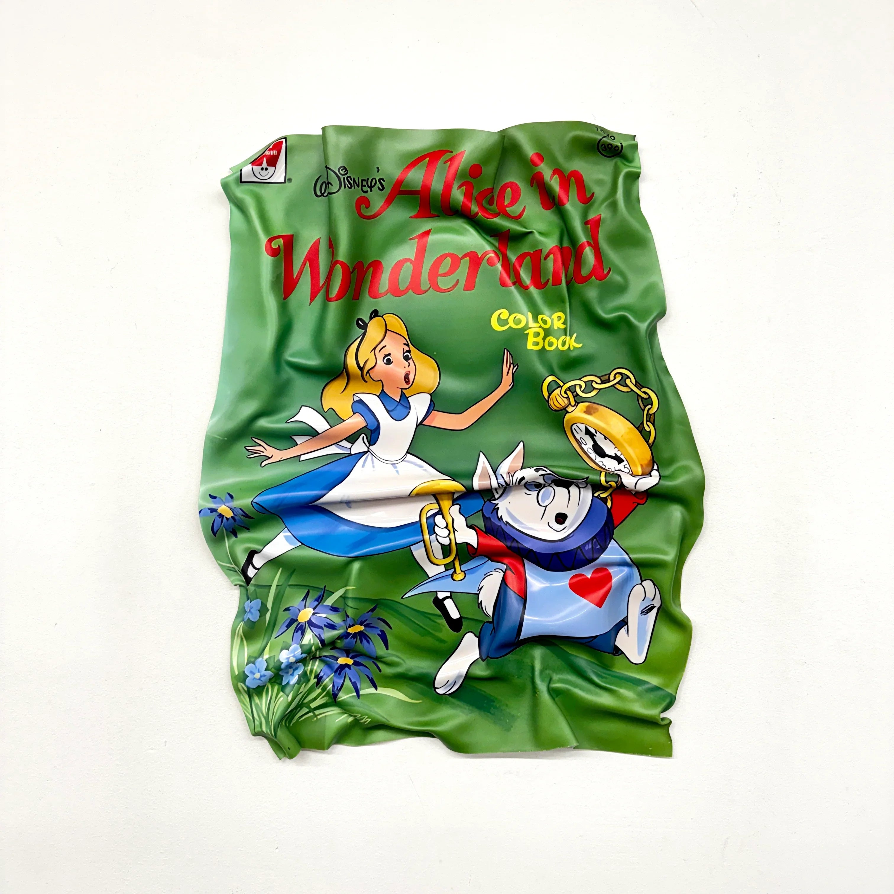 Crumpled Table – Alice in Wonderland "Color Book"