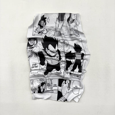 Tableau Déco Dragon Ball "Manga Page" - Tableau froissé