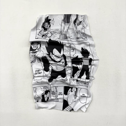 Crumpled Canvas – Dragon Ball "Manga Page"