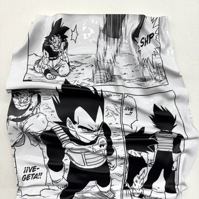 Tableau Déco Dragon Ball "Manga Page" - Tableau froissé