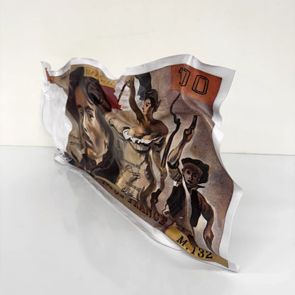 Crumpled Sculpture - 100$ Dollar 2003
