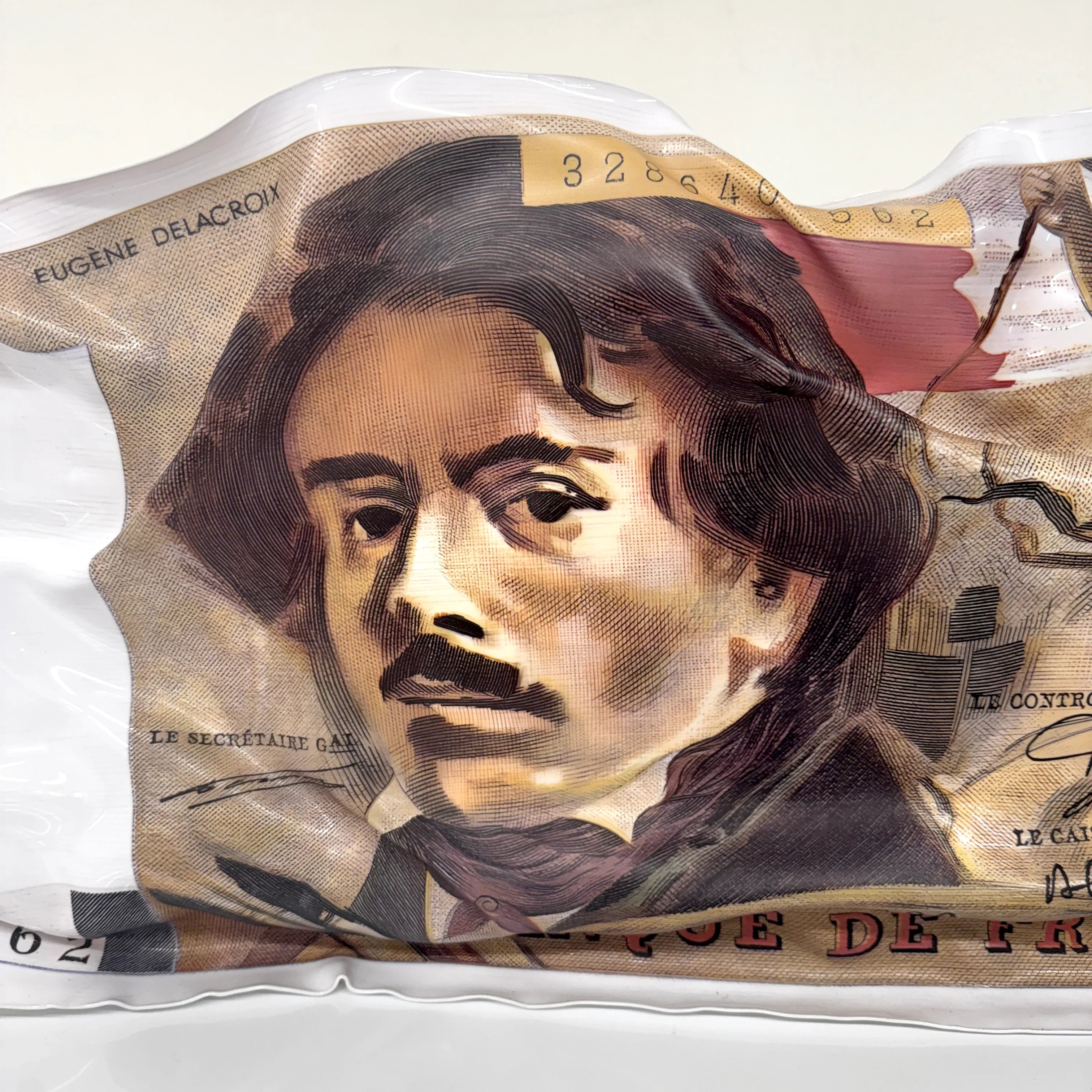 Crumpled Sculpture - 100$ Dollar 2003