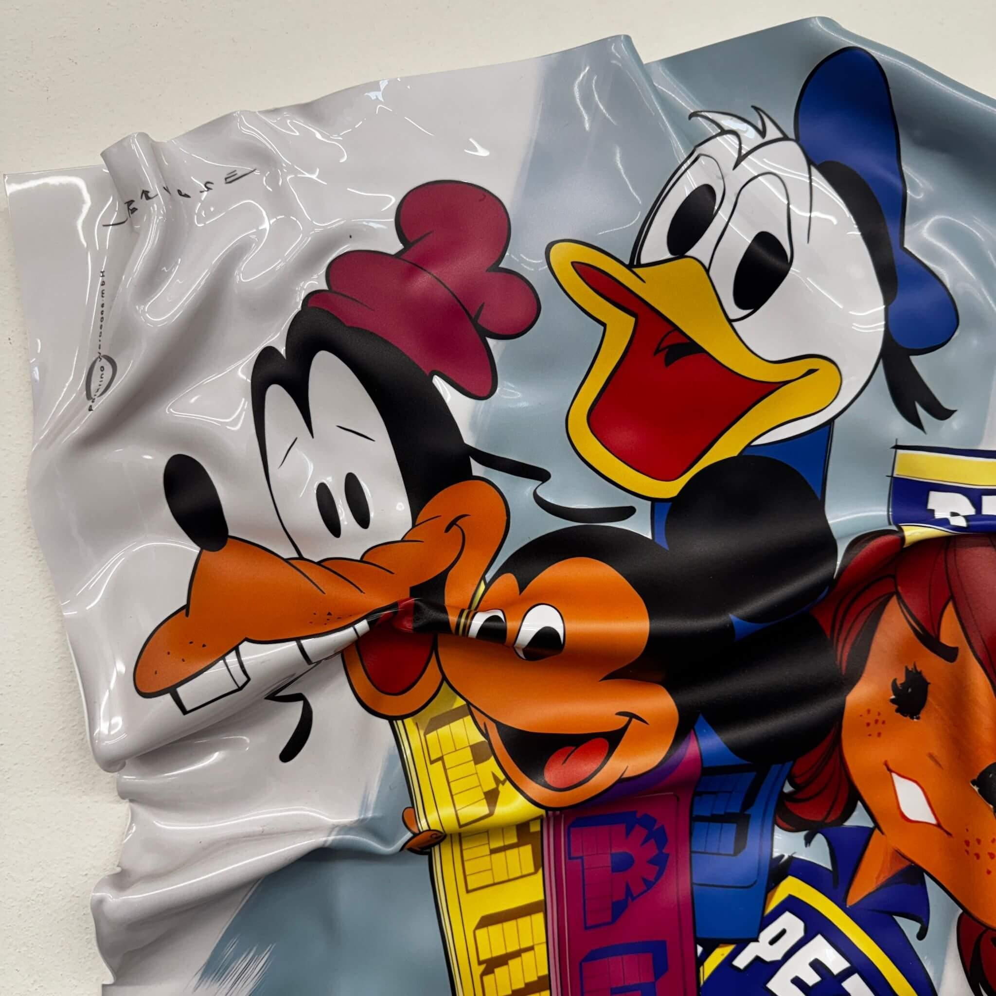 Tableau froissé – PEZ Disney