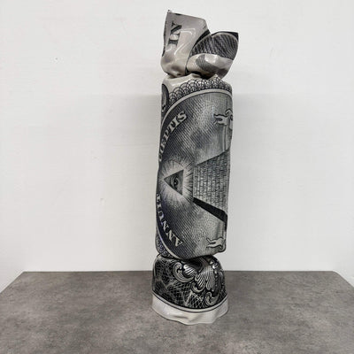Bonbon Billet Américain - Sculpture Artistique